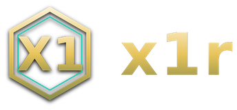 x1r logo